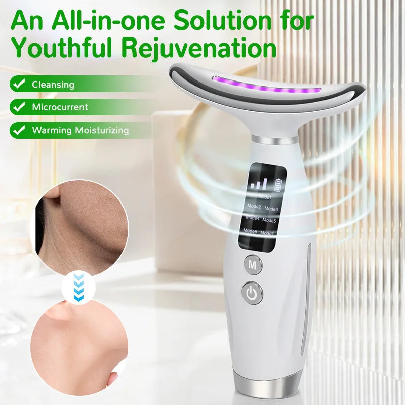 GlowLift Facial Neck Massager Pro