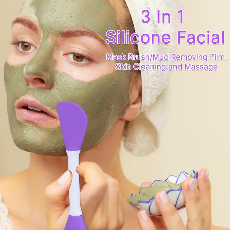 Silicone Facial Care Brush Set